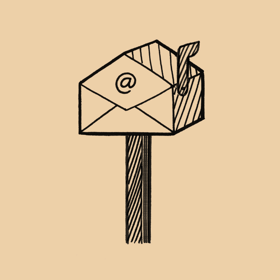 mailbox sketch